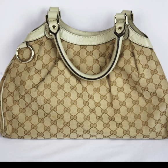 Authentic Gucci Sukey Hobo Tote Handbag - Picture 3 of 8